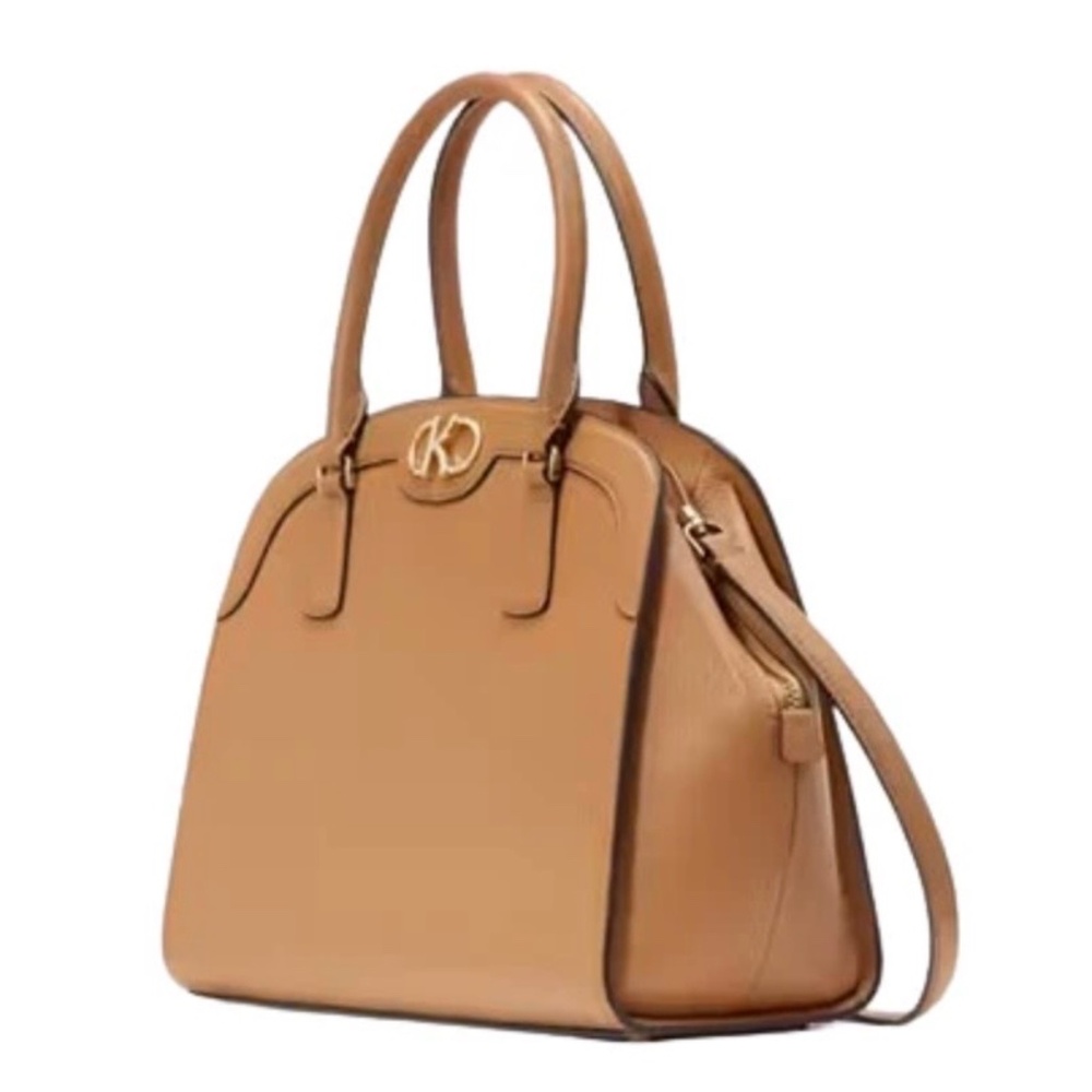 Kate Spade New York KYLA LARGE SATCHEL Classic Saddle